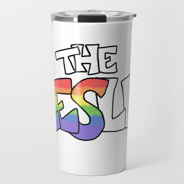 The Leslie Logo Travel Mug