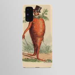Victorian Carrot Man Android Case