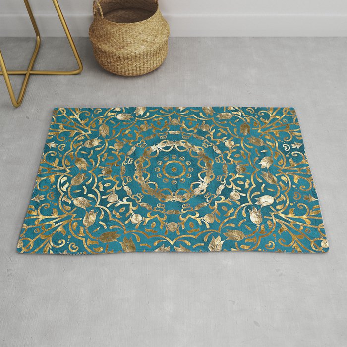 Moroccan Style Mandala Rug