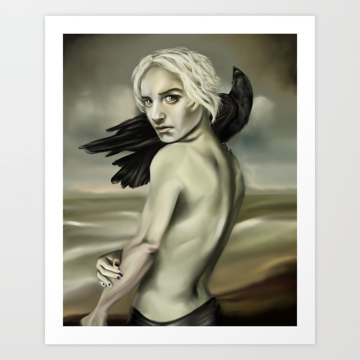 Draco, Marked Art Print
