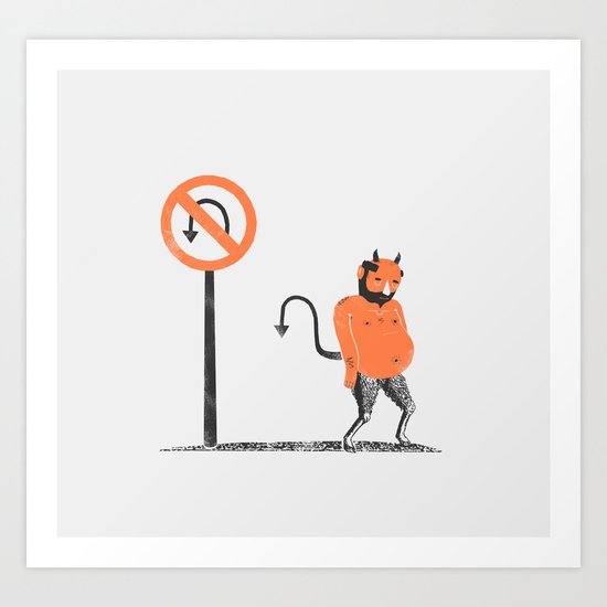 Bummer Art Print
