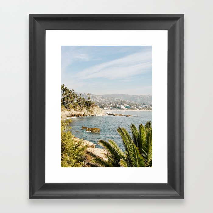 Laguna Beach Print  Framed Art Print
