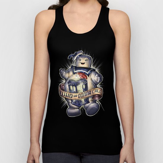 WHO ya Gonna Call Unisex Tank Top
