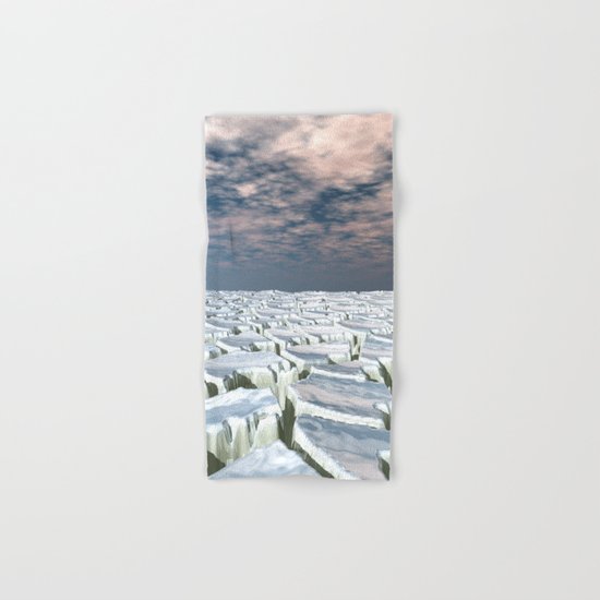Fragmented Landscape Hand & Bath Towel