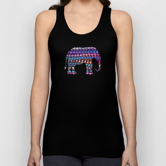Colourful Layers - JUSTART ©, edited photography Unisex Tank Top