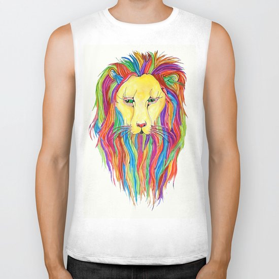 Dandy Lion Biker Tank