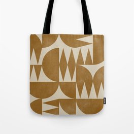 Woodblock Pattern Tote Bag