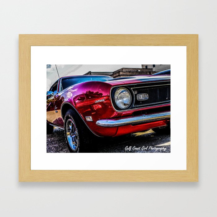 1969 Chevy SS Camaro Framed Art Print