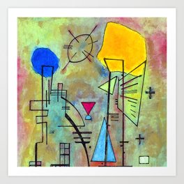 Wassily Kandinsky One Two Art Print | Shapes, Lines, Forms, Abstractart, Painting, Kandinsky 