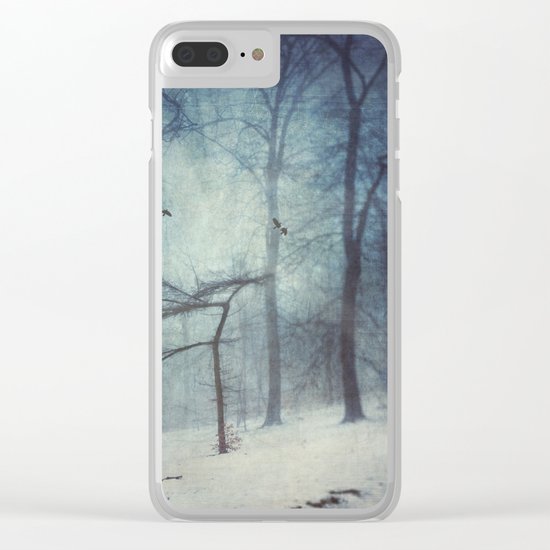 Faint Forest Clear iPhone Case