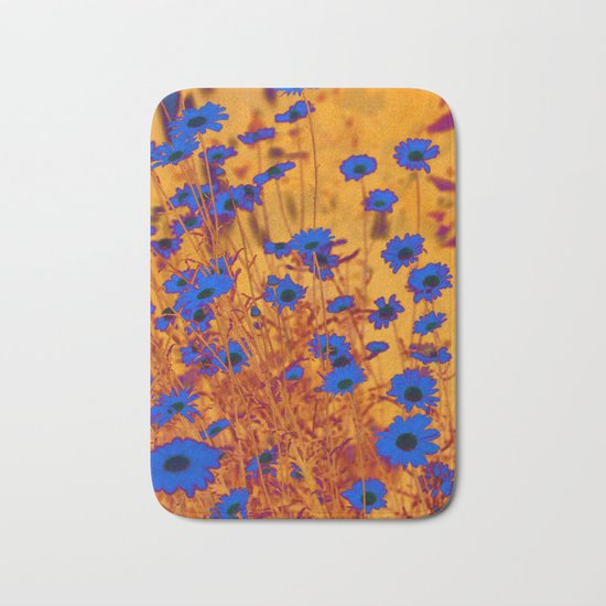 Luminous Daisies Bath Mat