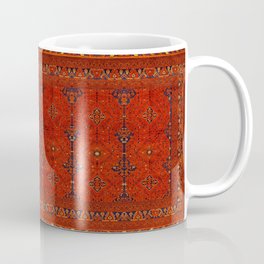 Red Heritage Berber Atlas North African Moroccan Style Coffee Mug