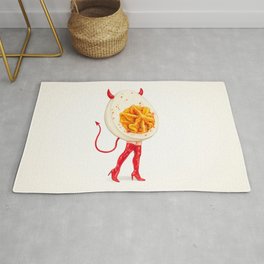 Deviled Egg Pin-Up Area & Throw Rug