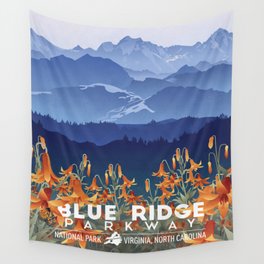 Blue Ridge Mountains Wall Tapestry