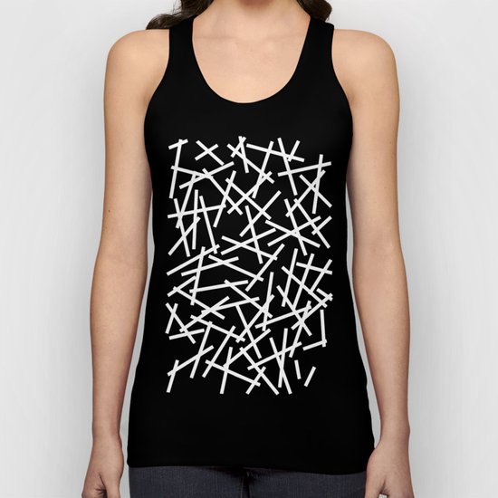 Kerplunk Navy and White Unisex Tank Top