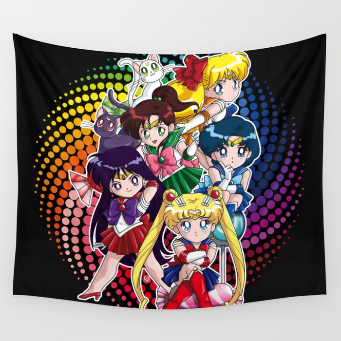 Sailor moon wall tapestry on sale