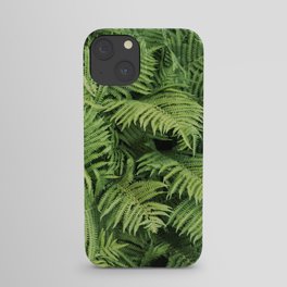 Fern Leaves Photography iPhone Case