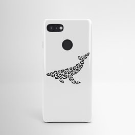 Whale in shapes Android Case