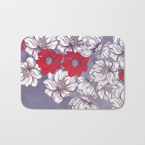 Monday Morning in The Garden Bath Mat