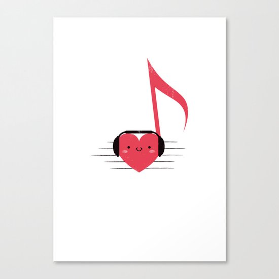 Heartbeats Canvas Print