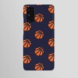 Blue Basketball Lover Sports Fan Print Pattern Android Case