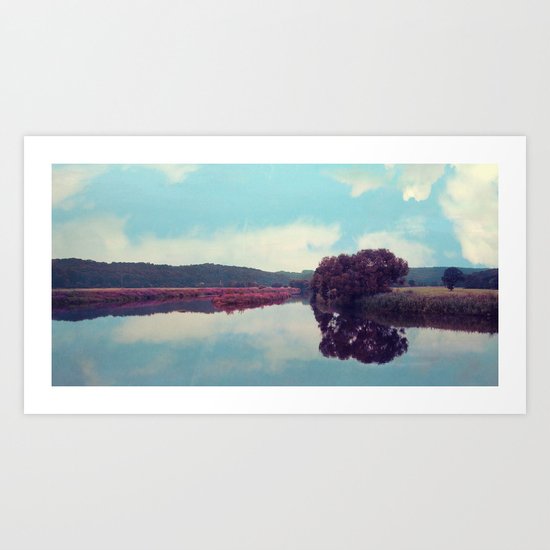 hush Art Print
