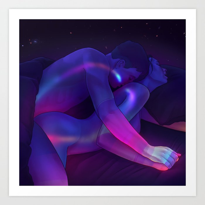 Intimate Connection 16 Art Print