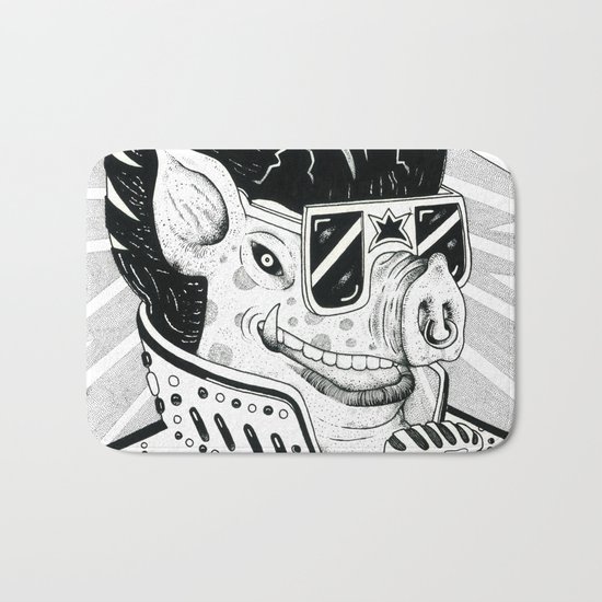 cerdo soulero Bath Mat