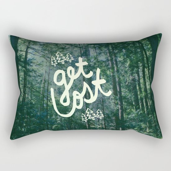Get Lost x Muir Woods Rectangular Pillow
