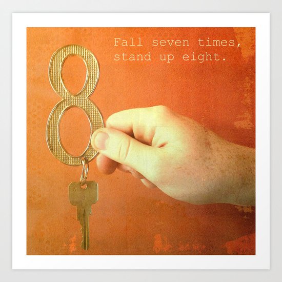 Stand Up Art Print