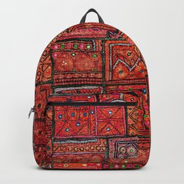 V5 Red Traditional Moroccan Design - A3 Backpack | Natural, Motif, Graphicdesign, Artworks, Nature, Colors, Souvenir, Cool, Shineshop, Moroccan 