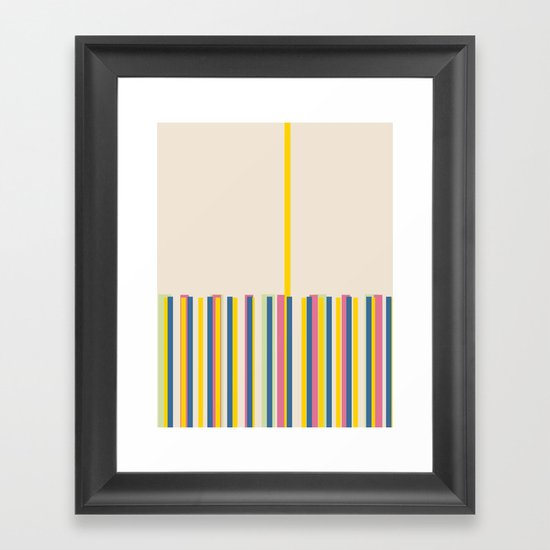 TAKE OFF Framed Art Print