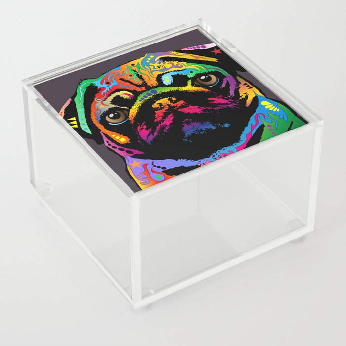 Pug Dog Acrylic Box