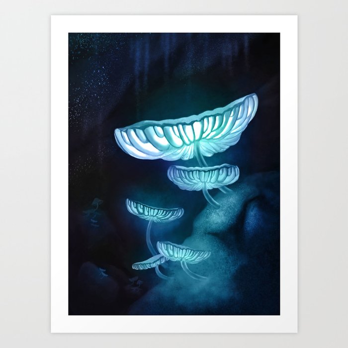 Bioluminescence  Art Print