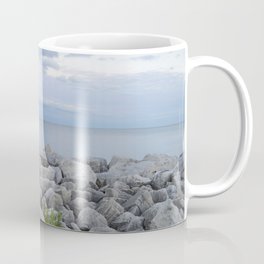 Rocks on Lake Michigan shore. Coffee Mug