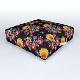 Folklore composition  Outdoor Floor Cushion