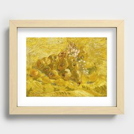 Vincent van Gogh "Quinces, lemons, pears and grapes" Recessed Framed Print