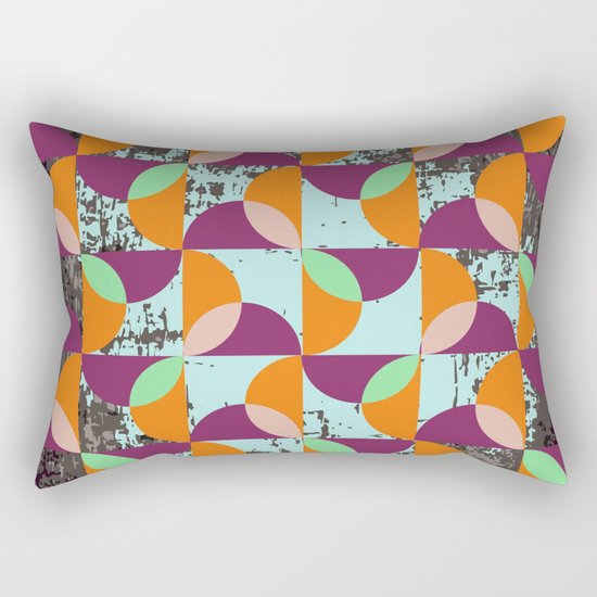 Geometric#15 Rectangular Pillow
