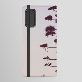 Century plant and pink sky | Agave tree in Canarias Android Wallet Case