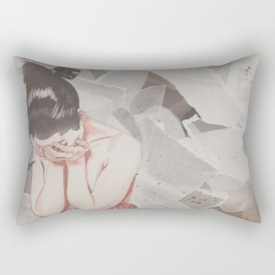 Composition IV: It's okay not to be okay Rectangular Pillow
