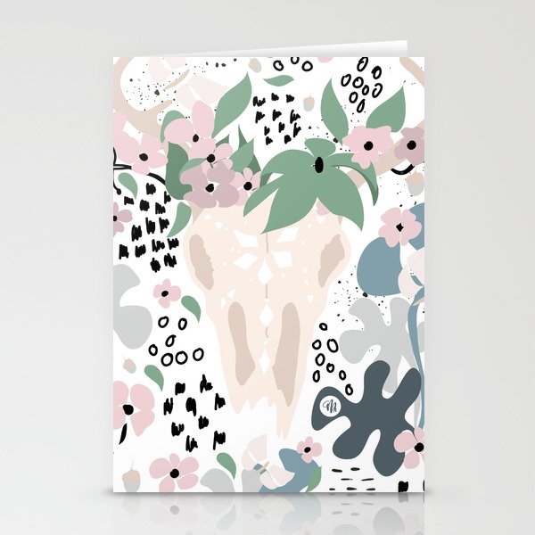 Deer paradise Stationery Cards