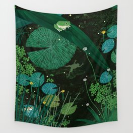 Frog Pond Wall Tapestry