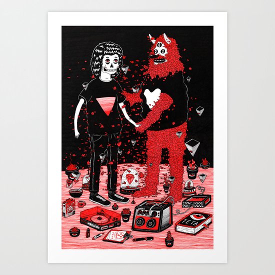 pacto Art Print