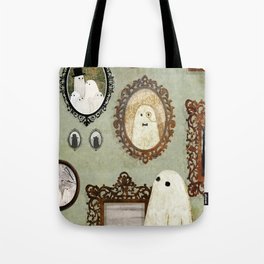 There's A Ghost in the Portrait Gallery Tote Bag