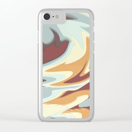 Abstract rose Clear iPhone Case