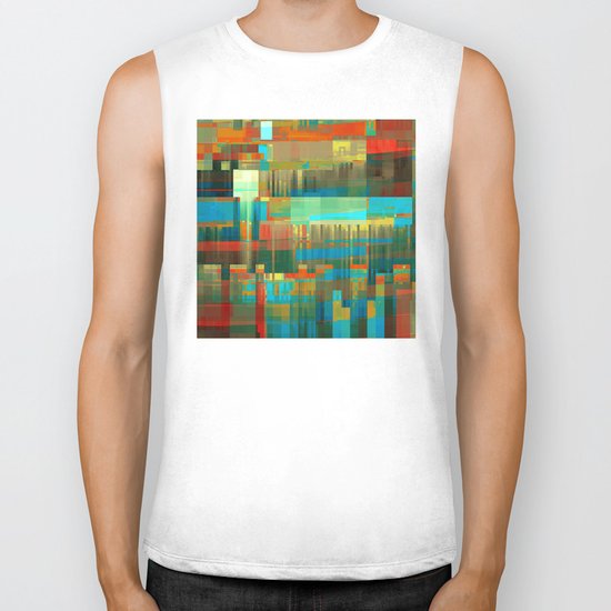 finding a balance Biker Tank