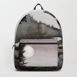 Ucluelet, BC Backpack | Painting, Oceancoast, Rockybeach, Coast, Beach, Britishcolumbia, Watercolor, Beachscene, Vancouverisland 
