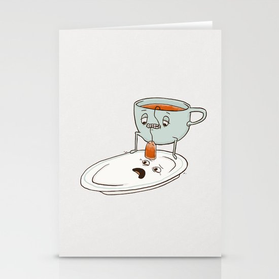 Tea Baggin' Stationery Cards