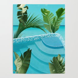 Pool Dream Infinity Vibes #1 #wall #art #society6 Poster