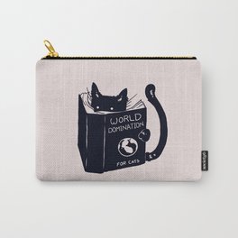 World Domination For Cats Carry-All Pouch
